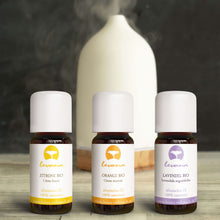 Lade das Bild in den Galerie-Viewer, Ätherische BIO Öle im 3er Set - Zitrone | Orange | Lavendel