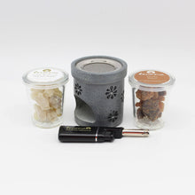 Lade das Bild in den Galerie-Viewer, Starterset - Räuchern mit Stövchen und Teelicht