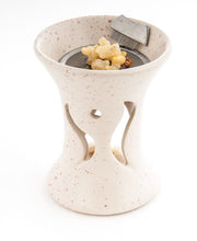 Lade das Bild in den Galerie-Viewer, Stövchen Flamme mit Edelstahlbürste