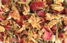 Lade das Bild in den Galerie-Viewer, Räuchermischung Myrrhe, Engelwurz, Lemongras, Majoran, Jasminblüten, Rosenblüten